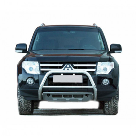 Кенгурин «Низкий» (d63,5) для Mitsubishi Pajero IV (2006-2011)(Окрашенное) купить недорого с доставкой в Канск