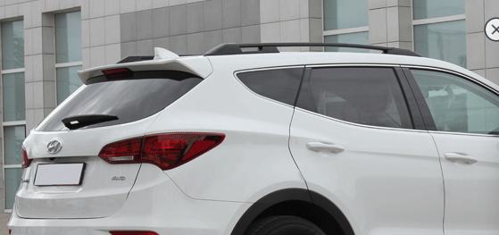 Рейлинги для Hyundai Santa Fe (2012-2018) Чёрный купить недорого с доставкой в Канск