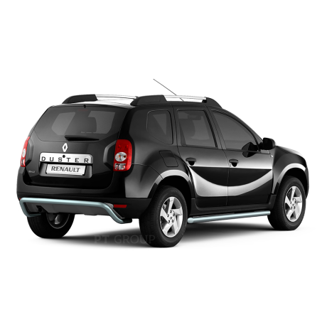 Защита порогов вогнутая d63мм ИСКРА (ППК) RENAULT Duster 2012-2020/ NISSAN Terrano 2014- купить недорого с доставкой в Канск