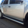 Защита порогов вогнутая d63мм ИСКРА (ППК) RENAULT Duster 2012-2020/ NISSAN Terrano 2014- купить недорого с доставкой в Канск