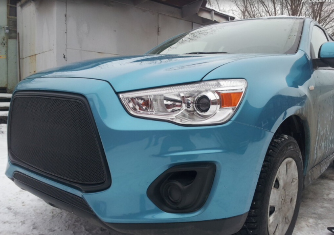 Защита радиатора "PREMIUM" Mitsubishi ASX (2012-2016) купить недорого с доставкой в Канск