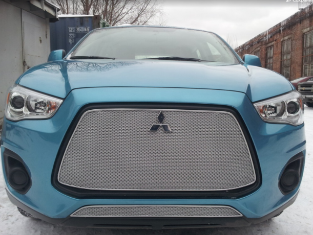 Защита радиатора "PREMIUM" Mitsubishi ASX (2012-2016) купить недорого с доставкой в Канск