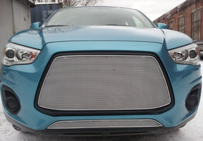 Защита радиатора "PREMIUM" Mitsubishi ASX (2012-2016) купить недорого с доставкой в Канск