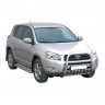 Кенгурин с дополнительной защитой двигателя (d63,5) для Toyota RAV4 (200-2009)(Окрашенное) купить недорого с доставкой в Канск