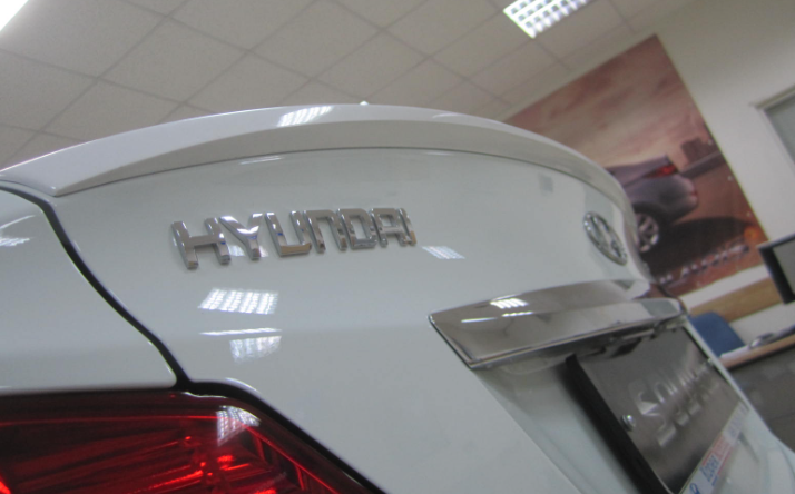 Лип-спойлер для Hyundai Solaris (2010-2016) купить недорого с доставкой в Канск