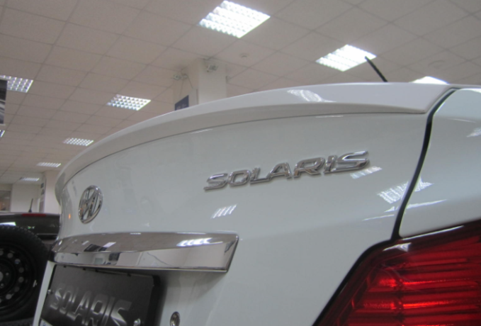 Лип-спойлер для Hyundai Solaris (2010-2016) купить недорого с доставкой в Канск