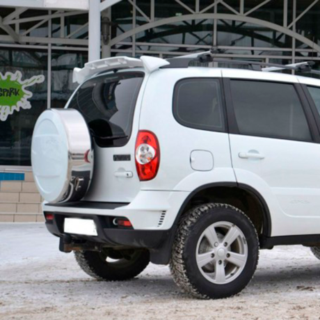 Спойлер-дефлектор "ПТ" НЕкраш (ABS) CHEVROLET Niv@ 2009-2020/ L@DA Niv@ 2020- купить недорого с доставкой в Канск
