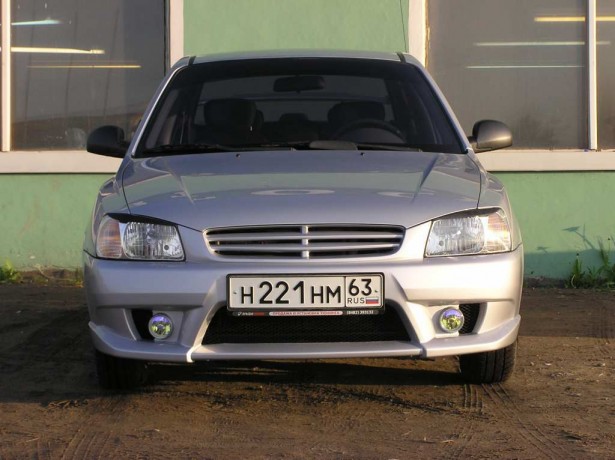Аэродинамический обвес тюнинг Hyundai Accent Demo - sport DM купить недорого с доставкой в Канск