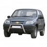 Кенгурин «Низкий» для B@3 2123 "Chevrolet Niv@" RS (d 63,5), нержавеющая сталь купить недорого с доставкой в Канск