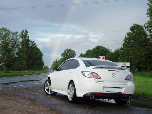 Спойлер на крышку багажника для Mazda 6 Hatchback (2008-2012) купить недорого с доставкой в Канск