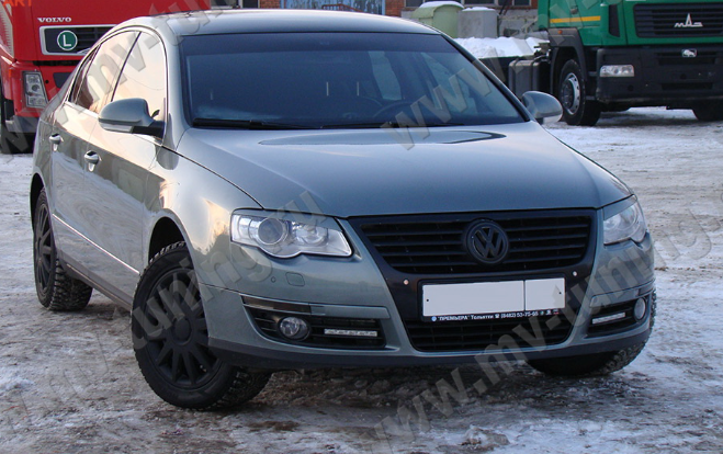 Накладки на фары (реснички) для Volkswagen Passat B6 (2005-2010) купить недорого с доставкой в Канск