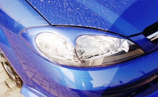 Накладки на передние фары (реснички) "Атлант" для Chevrolet Lacetti купить недорого с доставкой в Канск