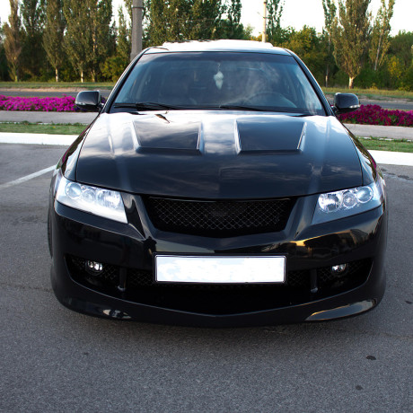 Бампер передний "Mugen" для Honda Accord (2002-2006) купить недорого с доставкой в Канск