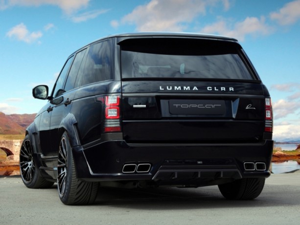 Спойлер на крышку багажника "Lumma CLR R" Land Rover Range Rover (2013-н.в.) купить недорого с доставкой в Канск