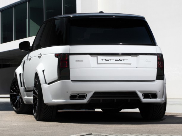 Спойлер на крышку багажника "Lumma CLR R" Land Rover Range Rover (2013-н.в.) купить недорого с доставкой в Канск