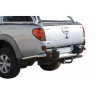 Защита заднего бампера «Уголки» (d63,5) для Mitsubishi L200 (2006-2014)(Нерж. Сталь) купить недорого с доставкой в Канск