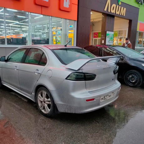 Спойлер "EVO" для Mitsubishi Lancer 10 (2007-2016) купить недорого с доставкой в Канск